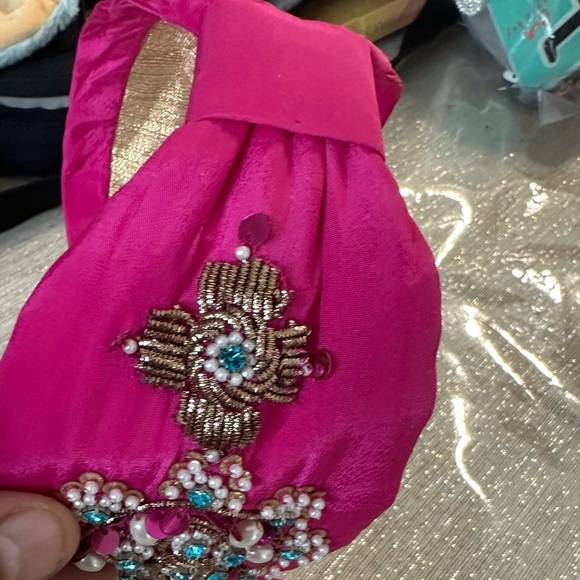 Rogue Vibrant Pink Embellished Headband main image 5